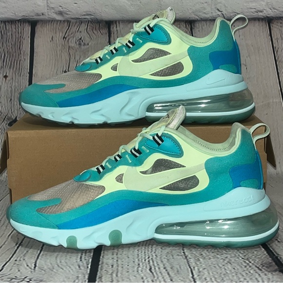 Nike Air Max 270 Reacts “Psychedelic Art” Sneakers Size 9.5 - Picture 13 of 14